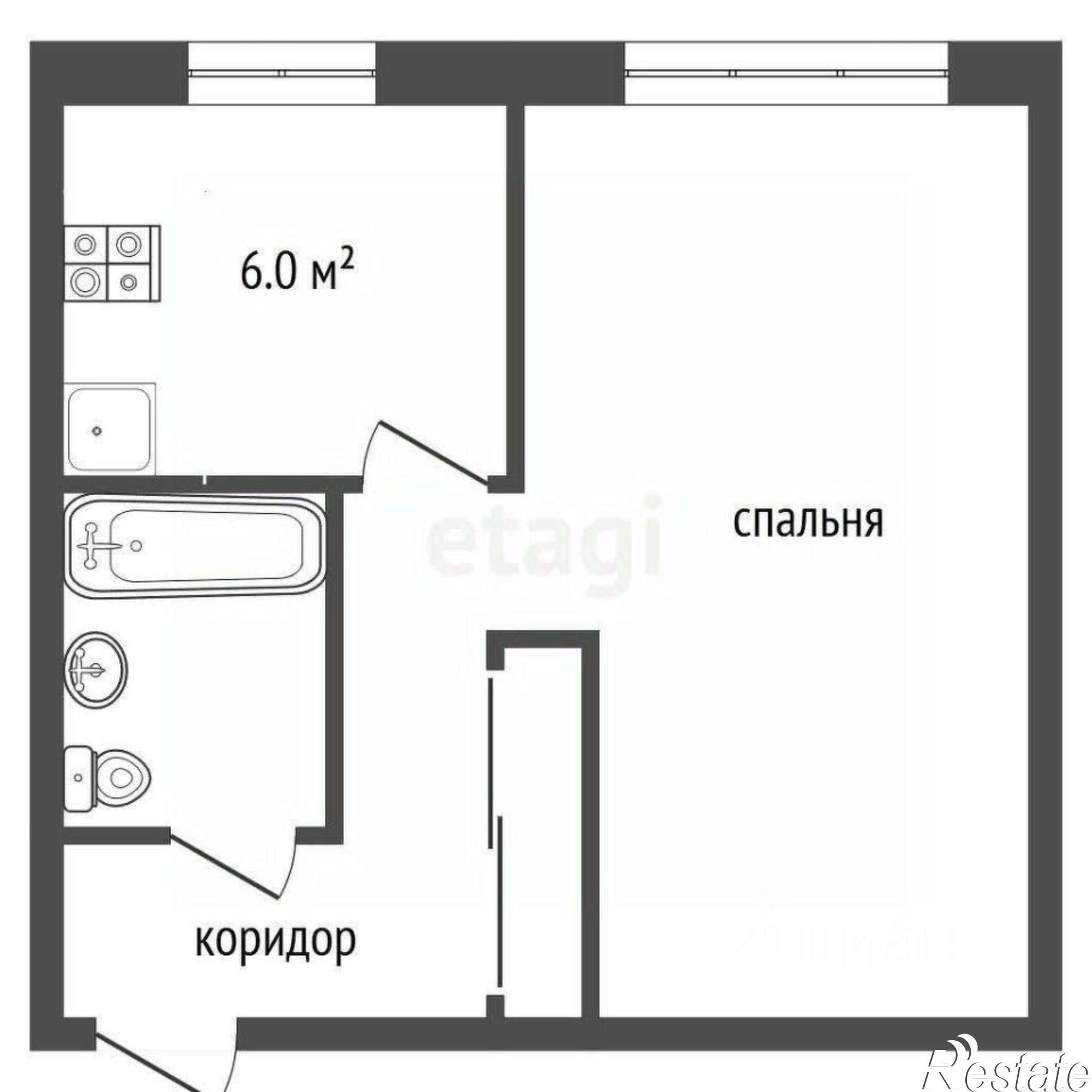 Купить квартиру за 2 300 000 рублей на улица Боткина, 11