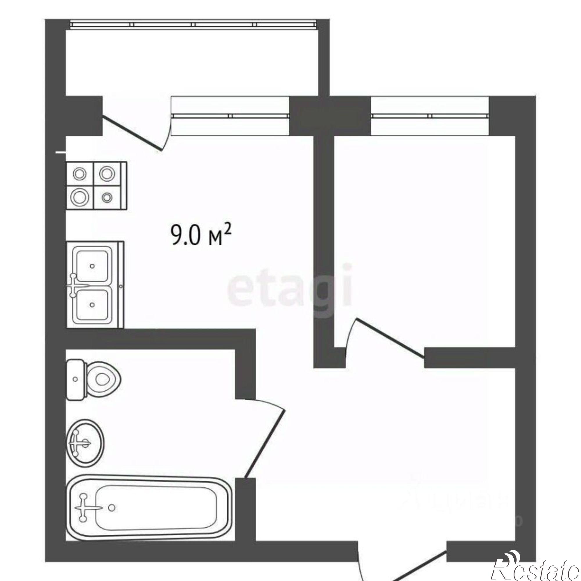 Купить квартиру за 3 000 000 рублей на улица Кирова, 32