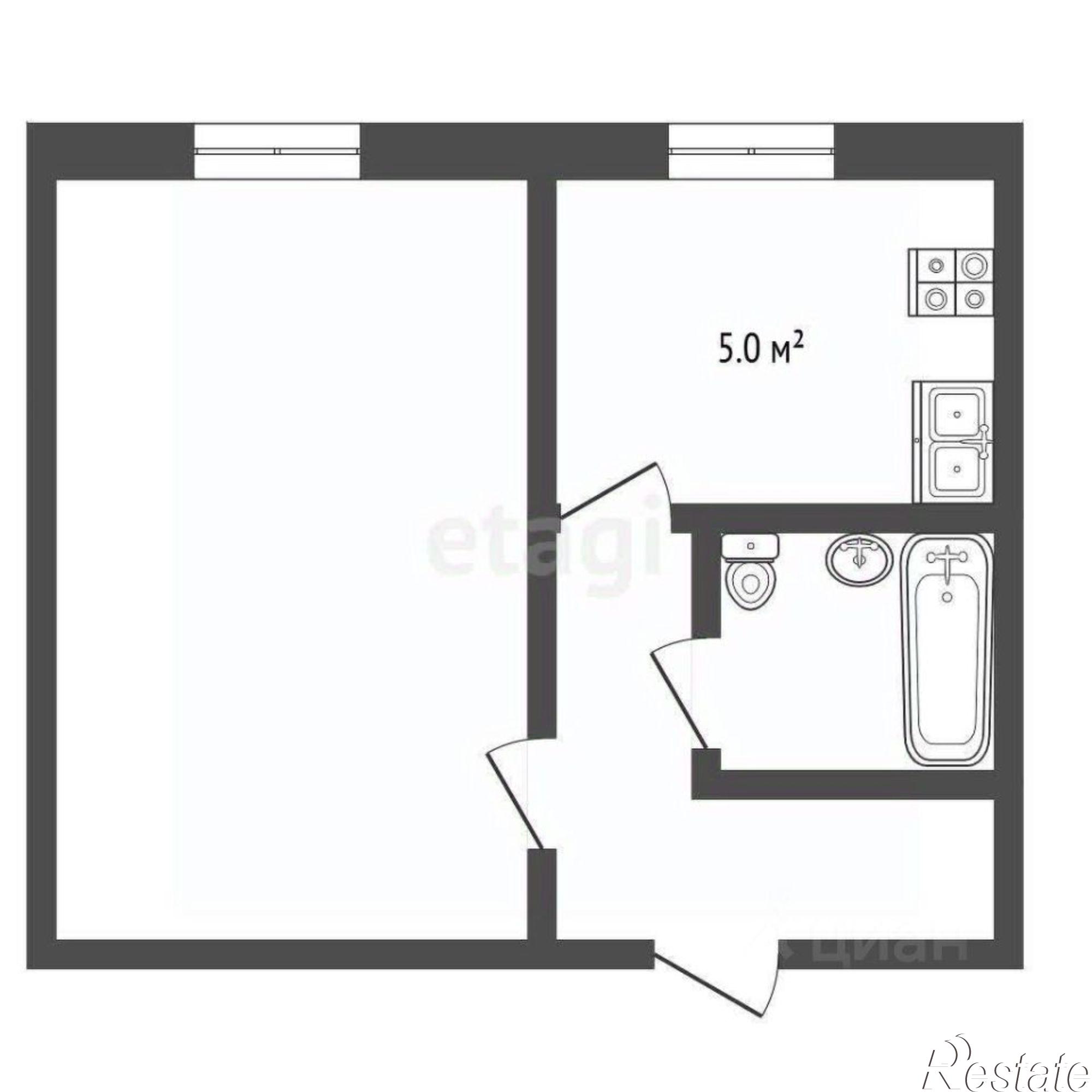 Купить квартиру за 1 500 000 рублей на улица Вихарева, 14