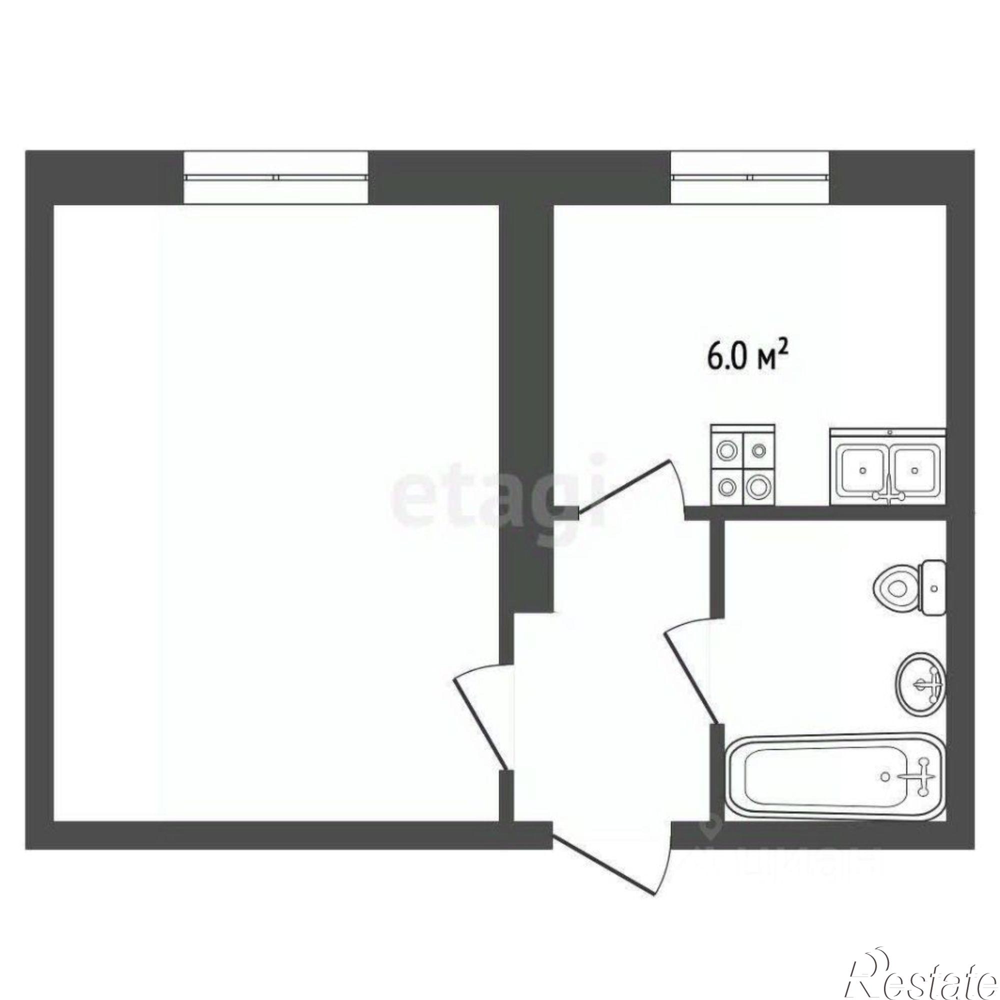 Купить квартиру за 1 400 000 рублей на улица 9 Мая, 19