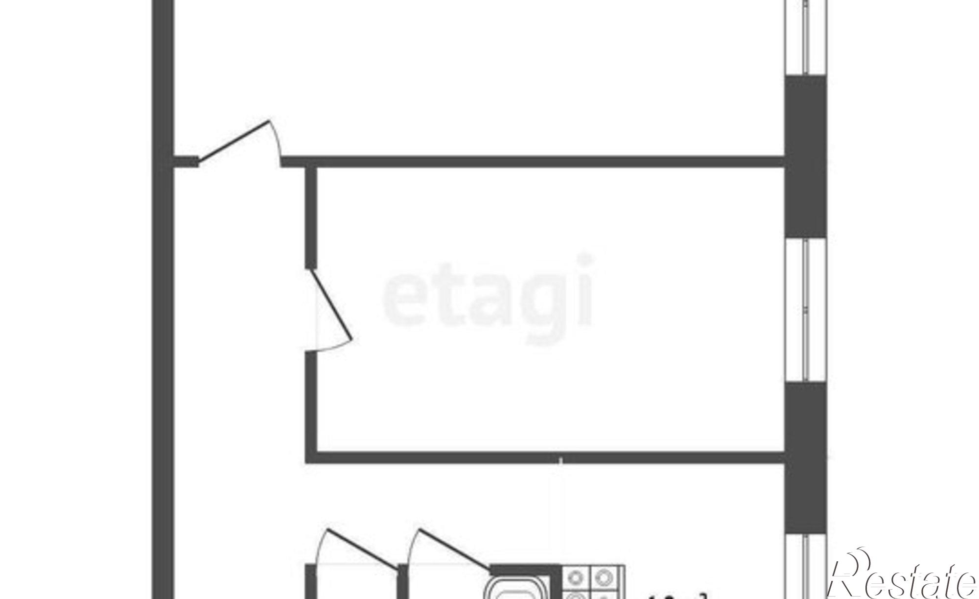 Купить квартиру за 2 100 000 рублей на улица Рокоссовского, 8