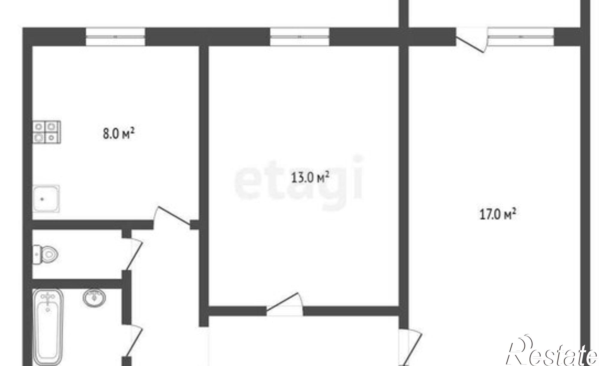 Купить квартиру за 3 600 000 рублей на проспект 50 лет Октября, 14