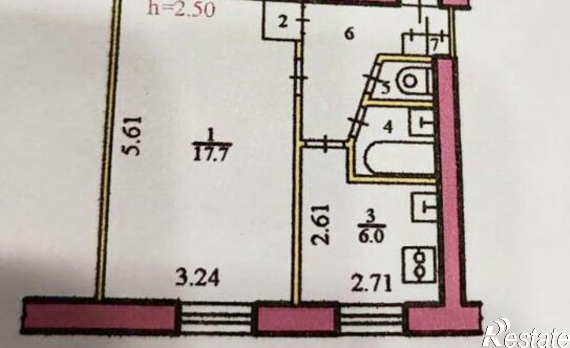 Купить квартиру за 1 520 000 рублей на улица Рокоссовского, 4А