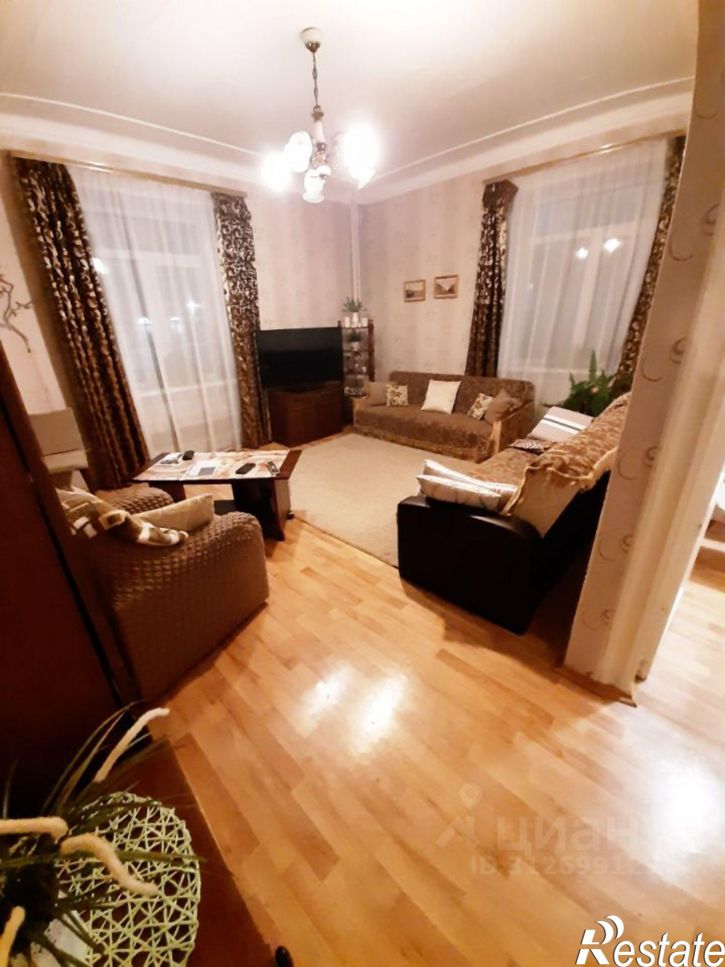 4-комн квартира улица Рапова, 9А,  д. 9А