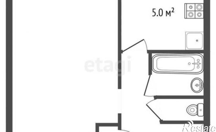 1-комн квартира улица Энергетиков, 4,  д. 4