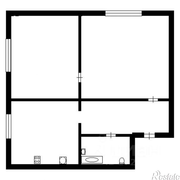 2-комн квартира улица Славского, 4,  д. 4
