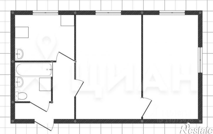 2-комн квартира улица Рокоссовского, 8,  д. 8
