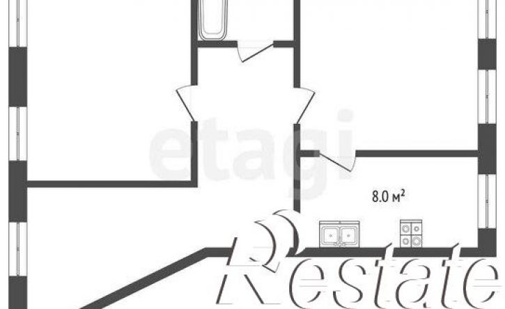 3-комн квартира Крестовая улица, 27,  д. 27