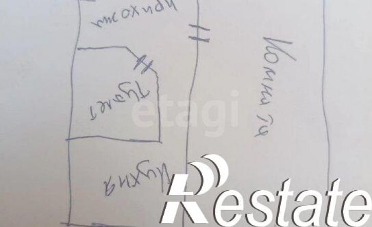 1-комн квартира улица Качалова, 6,  д. 6